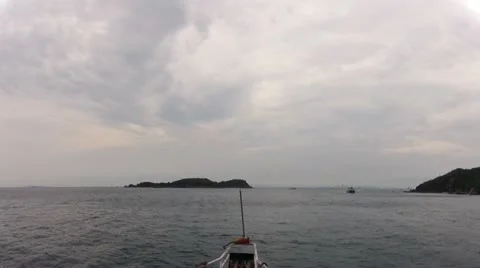 Ferry to Pattaya timelapse 動画素材 10870404