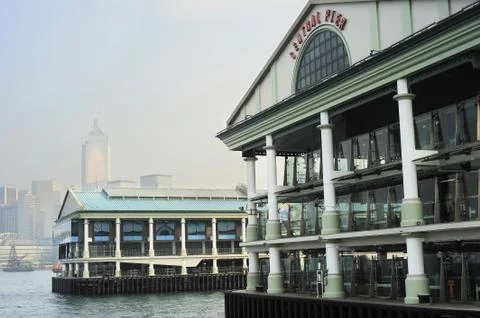 Ferry pier Stock Photos