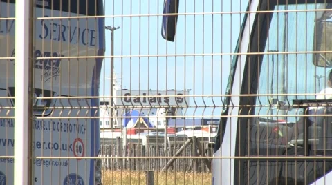 Ferry port of Calais Stock Footage 50905104