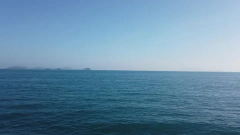 Ferry on the sea Stock Footage 195155506