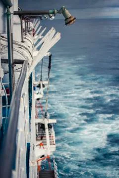 Ferry at sea Stock Photos
