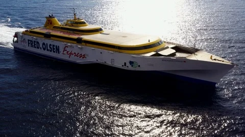 Ferry ship Video stock 111167195