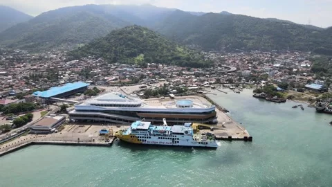 Ferry Ship Stock Footage 148303137