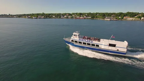 Ferry St Ignace Stock-Footage 222388883