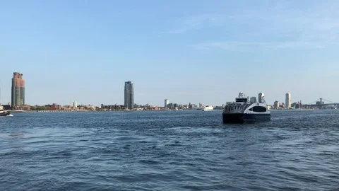 Ferry Stop Stock Footage 114253929