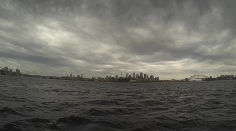 Ferry in Sydney Harbour Stockbeeldmateriaal 51139270