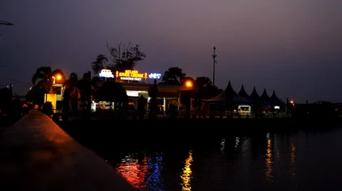 Ferry Terminal Costa Del Sol Malacca Stock Footage 35596385