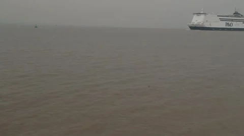 Ferry time lapse Stock Footage 10701815