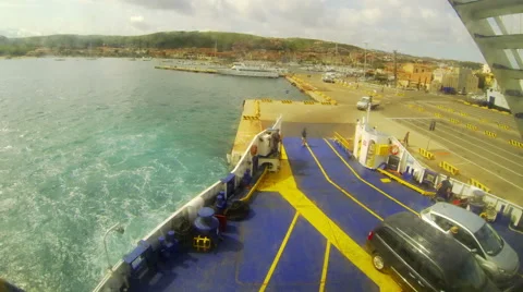 Ferry UHD 4K Video stock 45616864