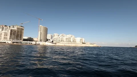 Ferry to Valletta 库存影片 127514459