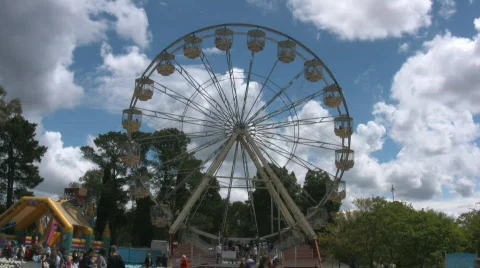 Ferry wheel Video stock 545623