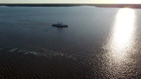 FerryAerial Stock Footage 161269740