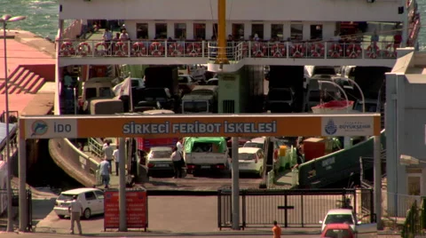 Ferryboat Stock Footage 48236692