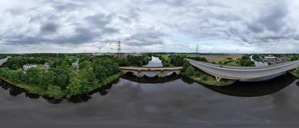 Ferrybridge Panoramic Stock Photos
