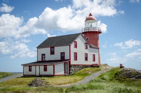 Ferryland Lighthouse Stock Photos