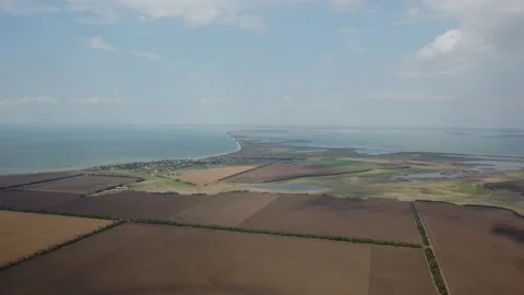 Fertile fields of Russia 2 Stock Footage 160264973