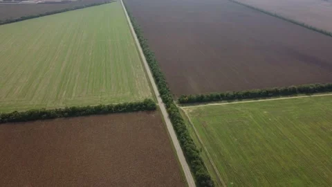 Fertile fields of Russia Stock Footage 160264983