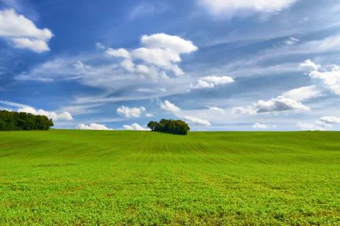Fertile plains Stock Photos