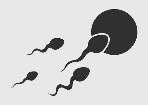 Fertility icon isolated on white background. Vector illustration. Stock Illustration