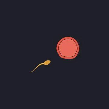 Fertilization computer symbol Illustrazione stock