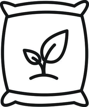 Fertilizer Bag Stock Illustration