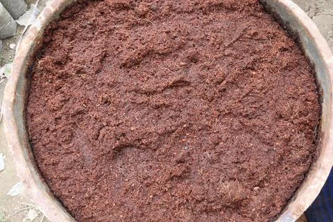 Fertilizer on barrel for sell Stock Photos