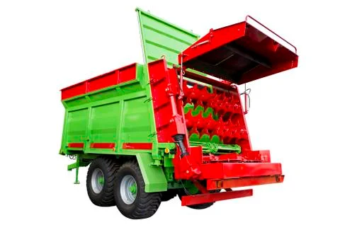 Fertilizer spreader 写真素材