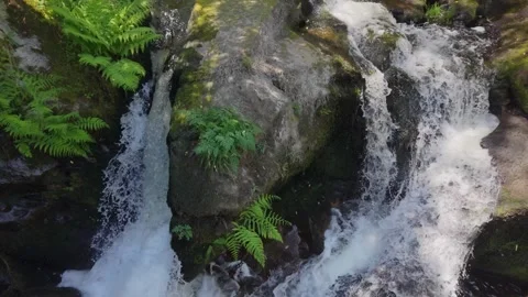 Fervenzas do Cachón Mountain Hike Stock-Footage 335925886