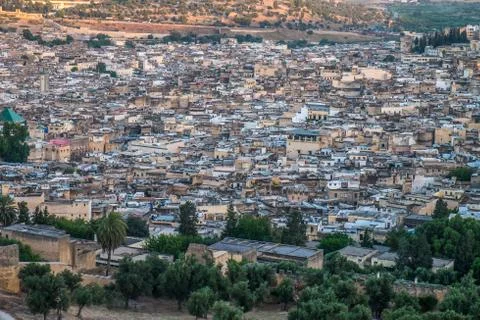 Fes medina Foto stock