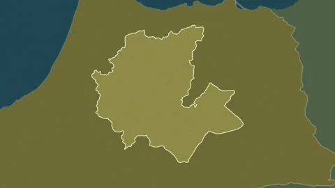 Fes-Meknes, Morocco, extruded. Pattern Stock Footage 241281668