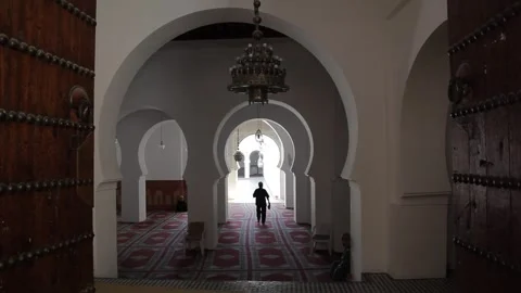 Fes mosque, Morocco Stock Footage 260408313
