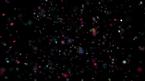 Fesstival Confetti Stock Footage 91574432