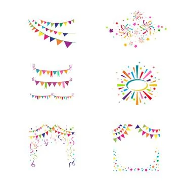 Festa junina element vector illustration Illustrazione stock