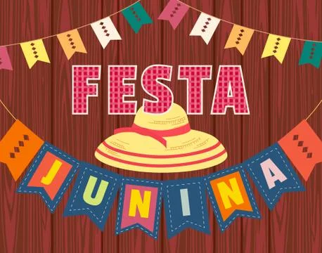 Festa Junina icon Stock Illustration