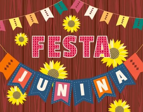 Festa Junina icon Stock Illustration