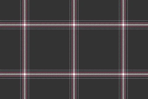 Festival check texture fabric, daisy tartan textile seamless. Warm pattern .. Stock Illustration