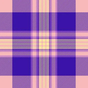 Festival check vector pattern, layout plaid background texture. Path tartan.. Stock Illustration