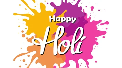 Festival of colors Stock Footage 266115060