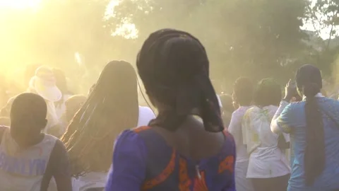 Festival of Colour Stock Footage 165510849