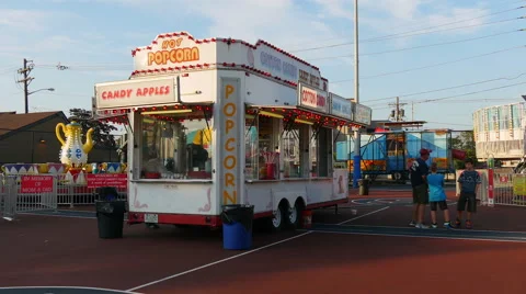 Festival Concession Stand 動画素材 41592669
