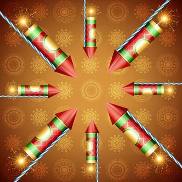 Festival cracker Stock Illustration