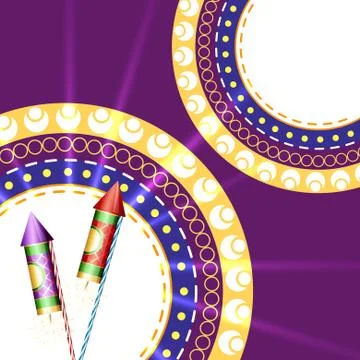 Festival crackers Stock Illustration