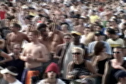 Festival Crowd Stock Footage 290336