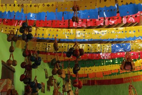 Festival Decorations Stockfoto's