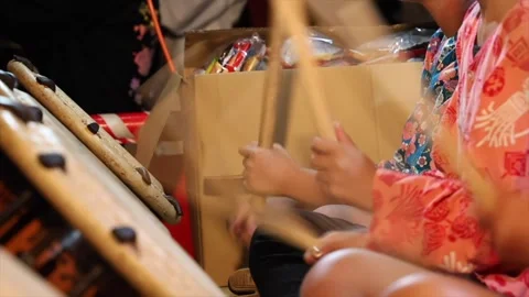 Festival Drums Stock Footage 319907081