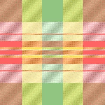 Festival fabric vector background, order pattern texture plaid. Vivid seaml.. Illustrazione stock