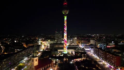 Festival of the lights Germany Stock Footage 218330430