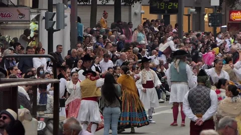 Festival in Murcia Video stock 183668262