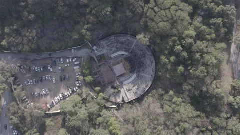 Festival srounded by forest Drone Style 3 RAW 1 Vidéo 236751526