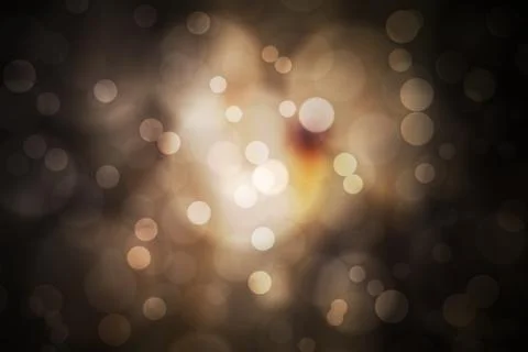 Festive abstract background with bokeh defocused lights and stars Stock Photos